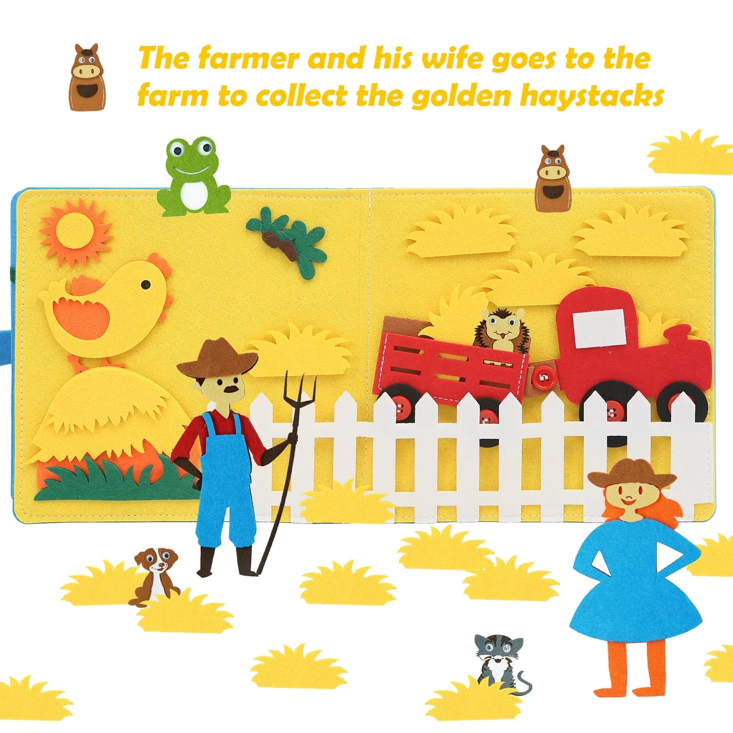 Old Mcdonald Farm - Montessori Busy Book