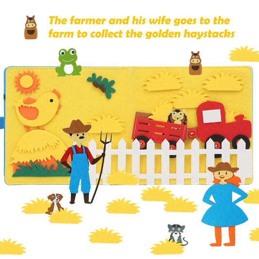 Old Mcdonald Farm - Montessori Busy Book