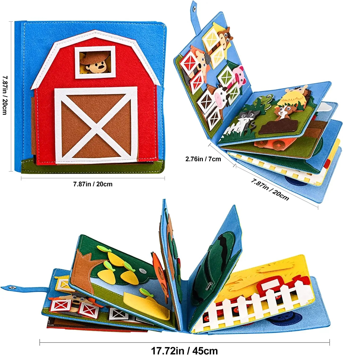 Old Mcdonald Farm - Montessori Busy Book