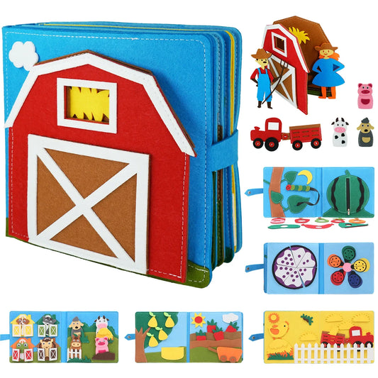 Old Mcdonald Farm - Montessori Busy Book
